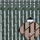 Chain Link Fence Cover OptionLock