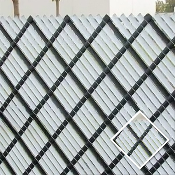 4' Chain Link Fence Aluminum Privacy Slats (White Shown As Example)