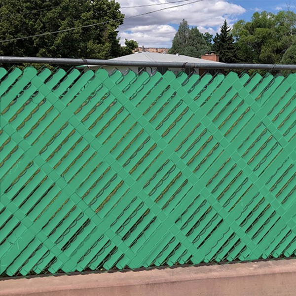 3.5' Chain Link Fence Aluminum Privacy Slats (White Shown As Example)