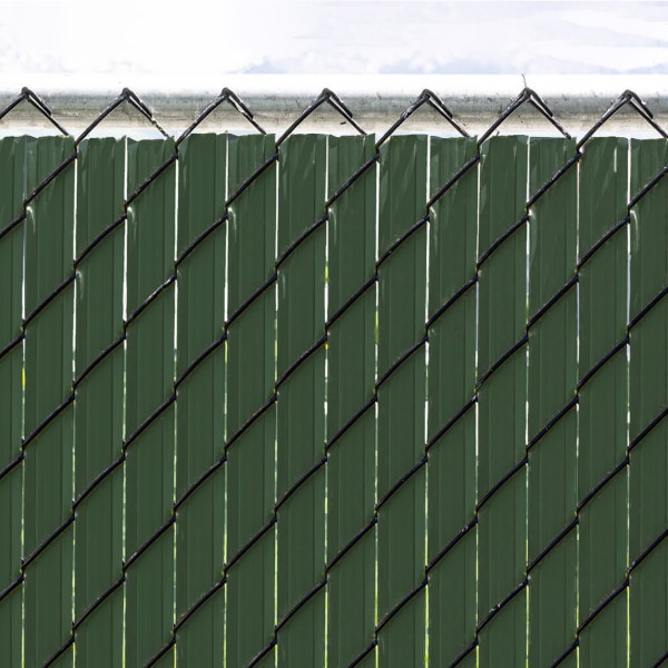 Ultimate Slat 4' High Privacy Slats for Chain Link Fence (Green, 2 1/4 Inch)