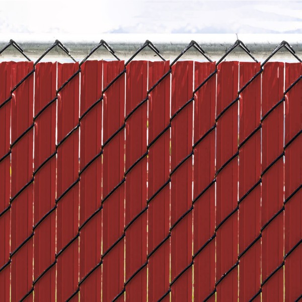 Ultimate Slat 10' High Privacy Slats for Chain Link Fence (Redwood, 2 1/4 Inch)