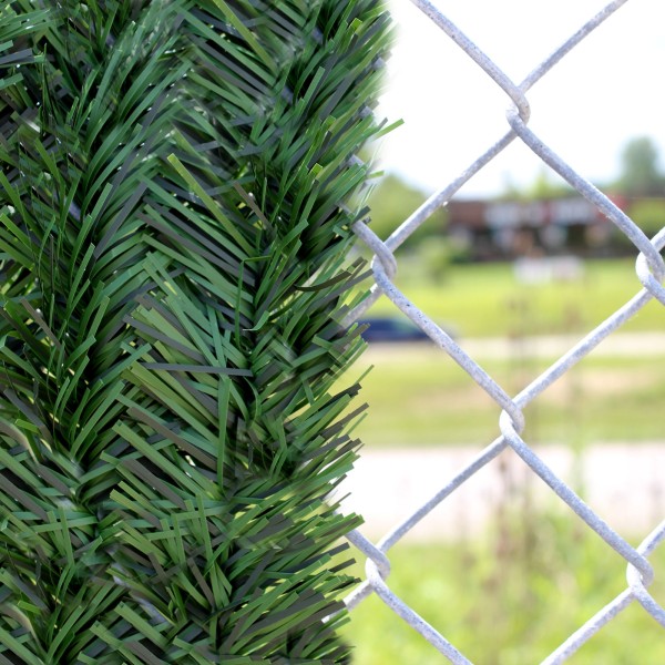 12' Chain Link Fence Forevergreen Hedge Slats