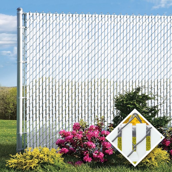 PDS 3.5' Chain Link Fence Top Locking Privacy Slats