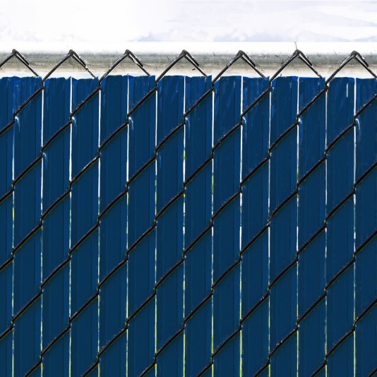 Ultimate Slat 3' High Privacy Slats for Chain Link Fence (Royal Blue)