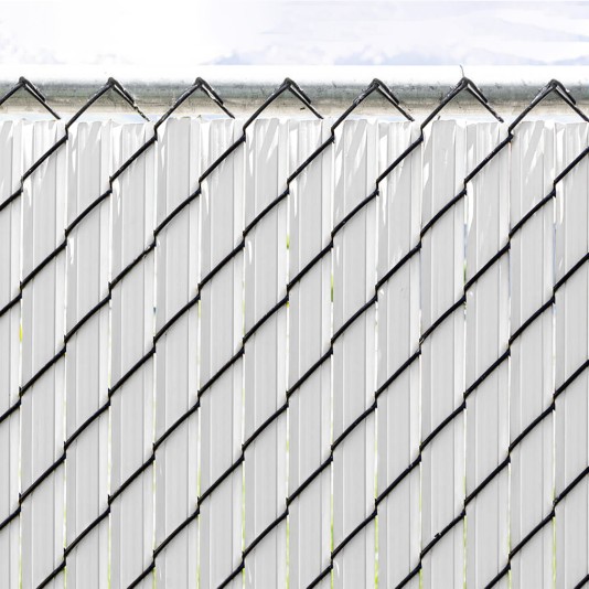 Ultimate Slat 4' High Privacy Slats for Chain Link Fence (White)