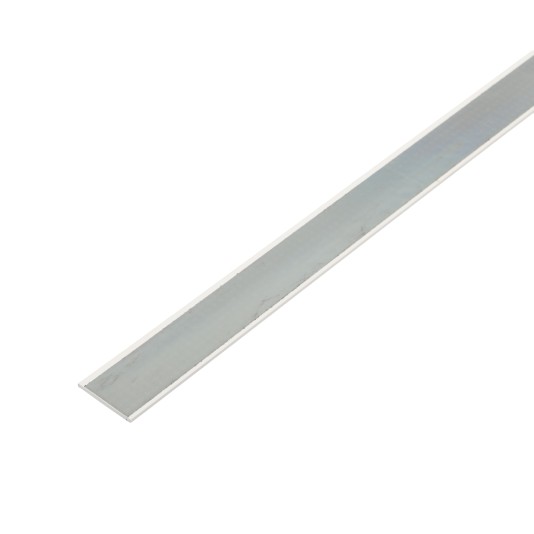 Pexco 4' x 1 1/4" Reflective Chain Link Fence Insert - Silver
