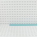 4' Chain Link Fence Aluminum Privacy Slats (Aqua)