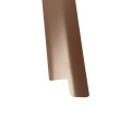 4' Chain Link Fence Aluminum Privacy Slats (Brown)