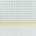 4' Chain Link Fence Aluminum Privacy Slats (Yellow)