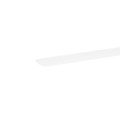 7' Chain Link Fence Aluminum Privacy Slats (White) 