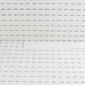 7' Chain Link Fence Aluminum Privacy Slats (White) 