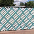 5' Chain Link Fence Aluminum Privacy Slats (Aqua)