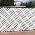6' Chain Link Fence Aluminum Privacy Slats (White)