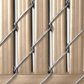 PDS 4' Chain Link Fence Bottom Locking Privacy Slats (Beige, 2 Inch)