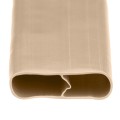 PDS 6' Chain Link Fence Bottom Locking Privacy Slats (Beige, 2 1/4 Inch)