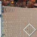 PDS 6' Chain Link Fence Bottom Locking Privacy Slats (Beige, 2 1/4 Inch)