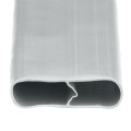 PDS 10' Chain Link Fence Bottom Locking Privacy Slats (Gray, 2 1/4 Inch)