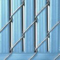 PDS 3' Chain Link Fence Bottom Locking Privacy Slats (Light Blue, 2 1/4 Inch)