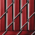 PDS 6' Chain Link Fence Bottom Locking Privacy Slats (Redwood, 2 Inch)
