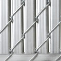 PDS 6' Chain Link Fence Bottom Locking Privacy Slats (White, 2 Inch)