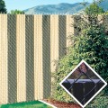 PDS 3' Chain Link Fence FinLink Privacy Slats (Black, 2 Inch)