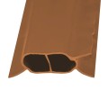 PDS 8' Chain Link Fence FinLink Privacy Slats (Brown, 2 Inch)