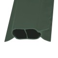 PDS 8' Chain Link Fence FinLink Privacy Slats (Green, 2 Inch)