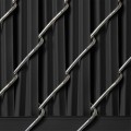 PDS 6' Chain Link Fence LiteLink Privacy Slats (Black)