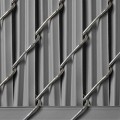 PDS 6' Chain Link Fence LiteLink Privacy Slats (Gray)