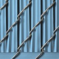 PDS 5' Chain Link Fence LiteLink Privacy Slats (Light Blue)
