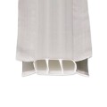 Ultimate Slat 4' High Privacy Slats for Chain Link Fence (White, 2 1/4 Inch)