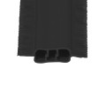 PDS 3.5' Chain Link Fence Winged Slat Privacy Slats (Black)
