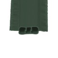 PDS 3' Chain Link Fence Winged Slat Privacy Slats (Green)