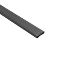 Pexco 4' Top Locking Vinyl Privacy Slat for 2" Chain Link Mesh Fence | 75% Privacy 10' Lineal Coverage | Black (Default)