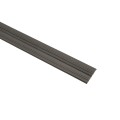 Pexco 4' Top Locking Vinyl Privacy Slat for 2" Chain Link Mesh Fence | 75% Privacy 10' Lineal Coverage | Black (Default)