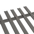 Pexco 4' Top Locking Vinyl Privacy Slat for 2" Chain Link Mesh Fence | 75% Privacy 10' Lineal Coverage | Black (Default)