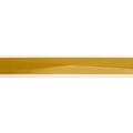 Pexco 4' x 1 1/4" Reflective Chain Link Fence Insert - Gold