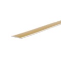 Pexco 4' x 1 1/4" Reflective Chain Link Fence Insert - Gold