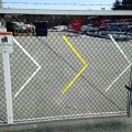 Safety Reflective Fence Inserts for Chain Link Fence (48" Long - Price Per Each) - Reflective Red
