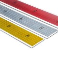 Safety Reflective Fence Inserts for Chain Link Fence (48" Long - Price Per Each) - Reflective Red