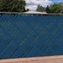 5' Chain Link Fence Aluminum Privacy Slats (Blue)