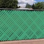 10' Aluminum Privacy Slat for Chain Link Fencing | 95% Privacy | Light Green