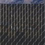 Pexco 3' Bottom Locking Vinyl Privacy Slat for 2" Chain Link Mesh Fence | 75% Privacy 3' Lineal Coverage | Black