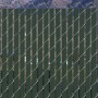 Pexco 6' Bottom Locking Vinyl Privacy Slat for 2" Chain Link Mesh Fence | 75% Privacy 10' Lineal Coverage | Green