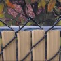 Pexco 3' FinLink Vinyl Privacy Slat for 2" Chain Link Mesh Fence | 90% Privacy 3' Lineal Coverage | Beige