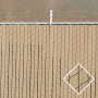 Pexco 7' Industrial Vinyl Privacy Slat for 3 1/2-5" Chain Link Mesh Fence | 75% Privacy 7' Lineal Coverage | Beige