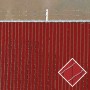 Pexco 6' Industrial Vinyl Privacy Slat for 3 1/2-5" Chain Link Mesh Fence | 75% Privacy 6' Lineal Coverage | Redwood