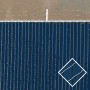 Pexco 5' Industrial Vinyl Privacy Slat for 3 1/2-5" Chain Link Mesh Fence | 75% Privacy 5' Lineal Coverage | Royal Blue