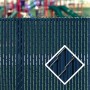 Pexco 8' LiteLink Vinyl Privacy Slat for 2" and 2 1/4" Chain Link Mesh Fence | 75% Privacy 10' Lineal Coverage | Royal Blue