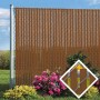 PDS 12' Top Locking Privacy Slats for Chain Link Fence (Brown, 2 Inch)